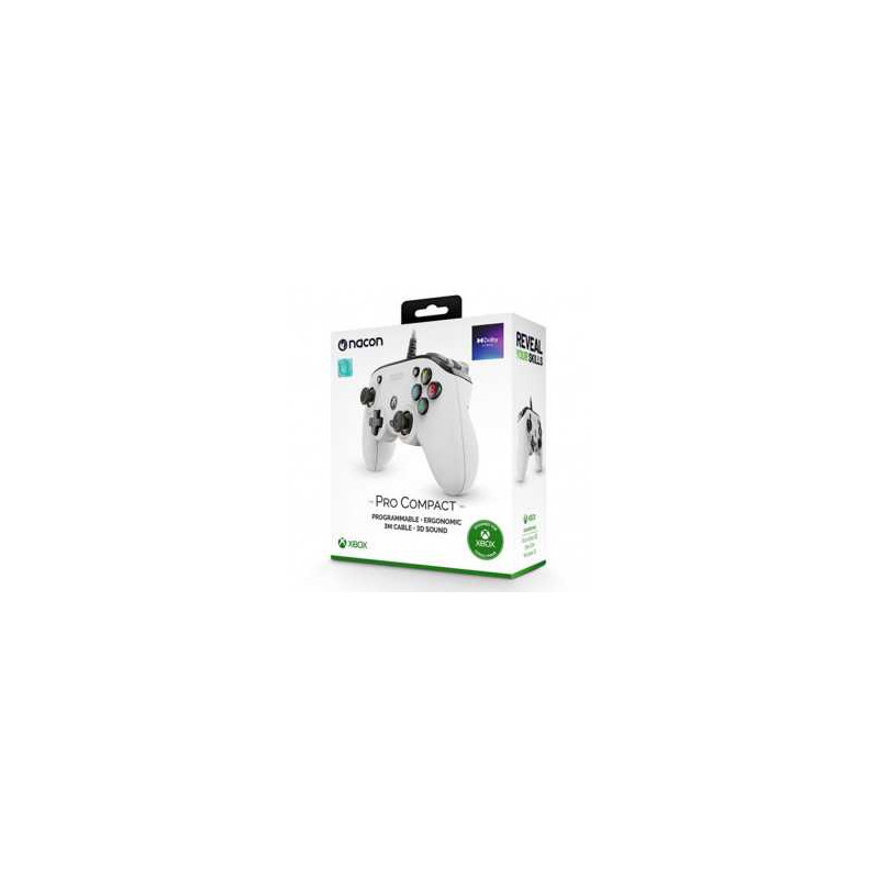 Manette Filaire Xbox Série X Nacon Pro Blanc · Smarty Paris